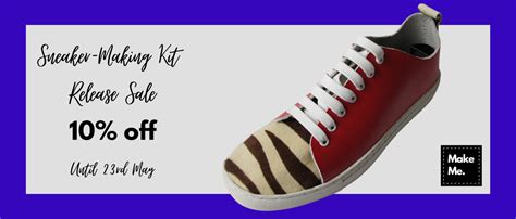 make your own sneaker kit.